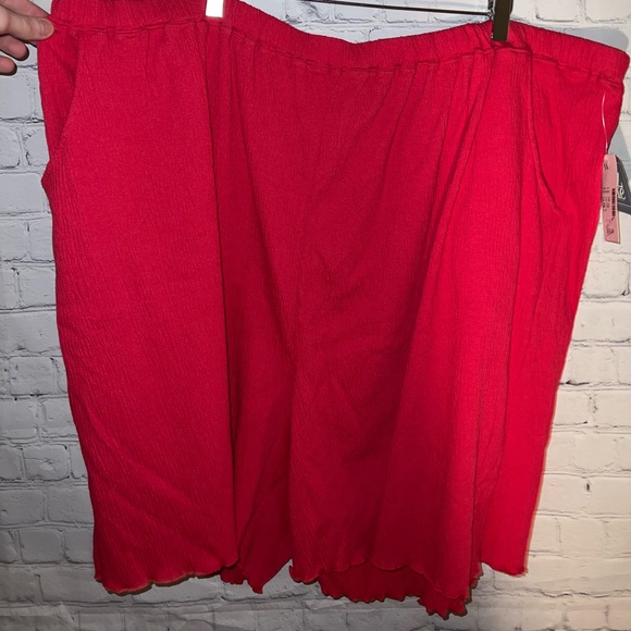 BRAND NWT Liz & Me red shorts size 5X - Picture 3 of 8